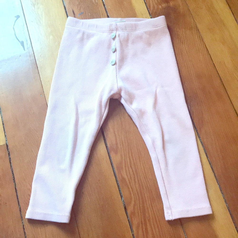 Peachy pink Zara leggings